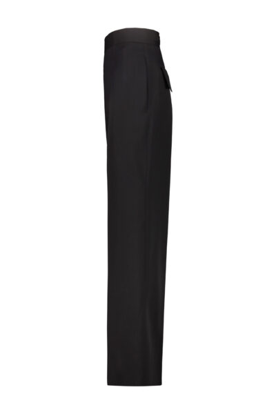 Drhope Tailored Trousers Image of N10 GABARDINA NERA