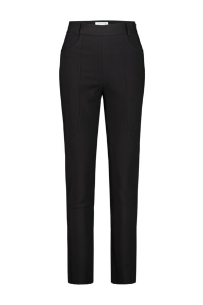 MARINE SERRE STRAIGHT TAILORED PANT Black