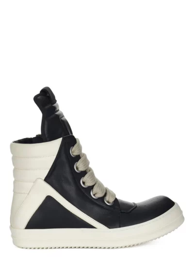 RICK OWENS Rick Owens jumbolace Geobasket Black
