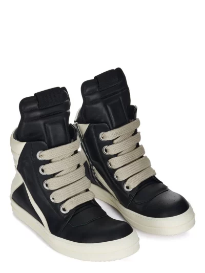 RICK OWENS Rick Owens jumbolace Geobasket Black