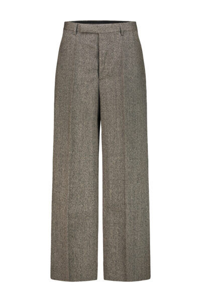 RICK OWENS Rick Owens wide leg tailored pant Multicolour
