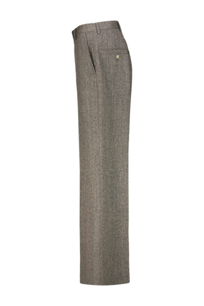 RICK OWENS Rick Owens wide leg tailored pant Multicolour