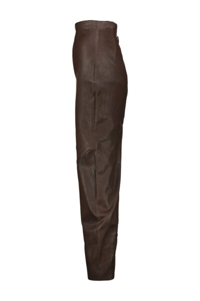 RICK OWENS Rick Owens Dirt Pillar skirt Brown