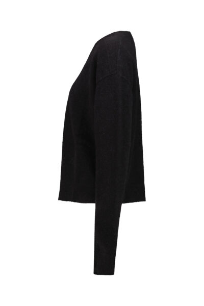 RICK OWENS Rick Owens Tommy v neck sweater Black