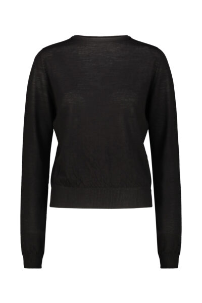 RICK OWENS Rick Owens crew neck sweater Black