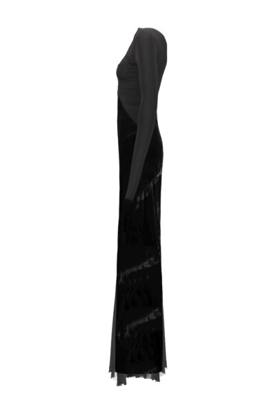 RICK OWENS Rick Owens tower combo gown Black