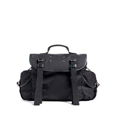 MAISON MARGIELA BORSA MESSENGER HIGH TECH SMALL Black