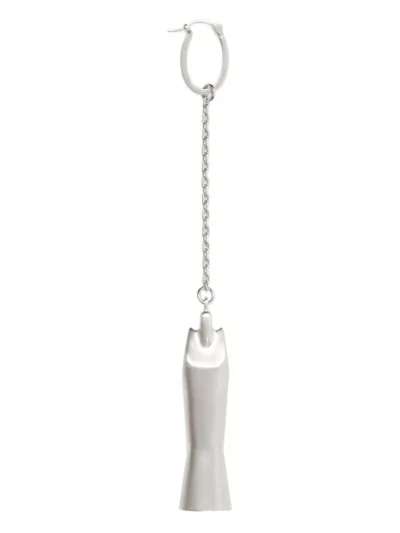 RICK OWENS sister earring Metallic