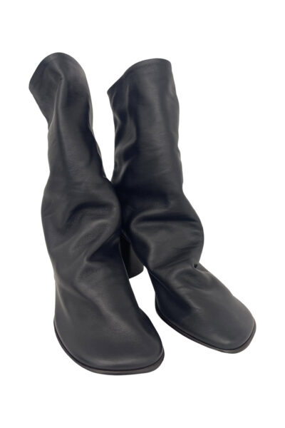 LEMAIRE glove anckle boots Brown
