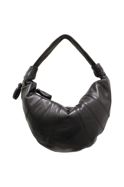 LEMAIRE Fortune croissant bag Black