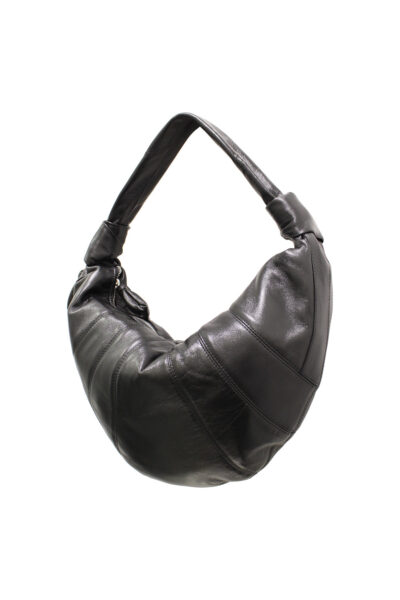 LEMAIRE Fortune croissant bag Black