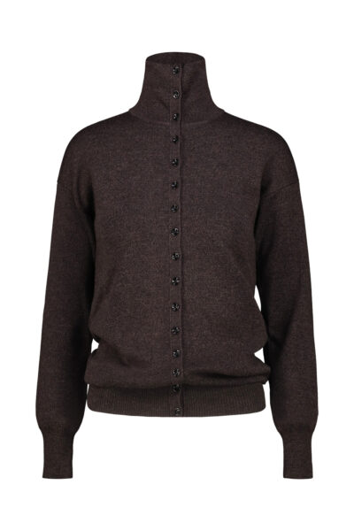 LEMAIRE BUTTONED TOP Black