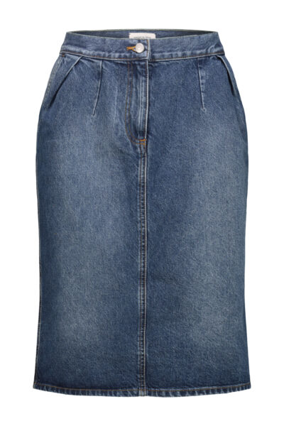 MAGDA BUTRYM DENIM SKIRT Black