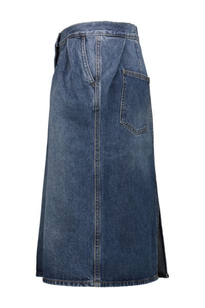 MAGDA BUTRYM DENIM SKIRT Black