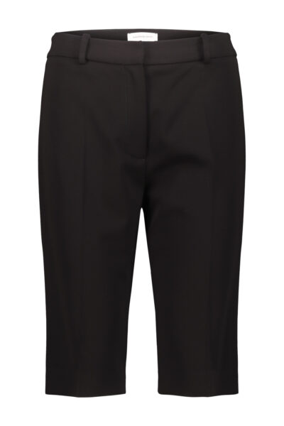 MAGDA BUTRYM TAILORED KNEE LENGTH FITTED PANT Black