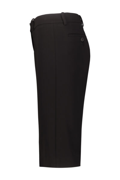MAGDA BUTRYM TAILORED KNEE LENGTH FITTED PANT Black