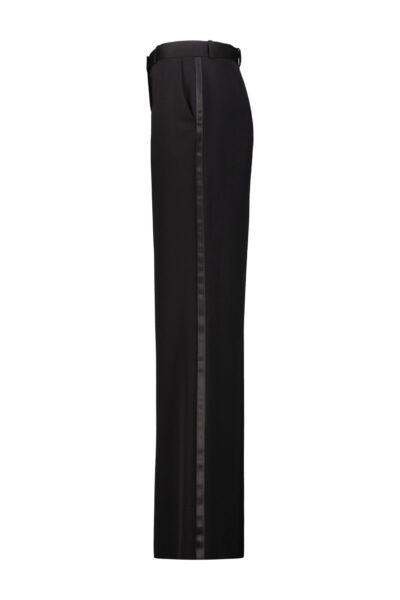 Khaite August Tailored Pant - Grey THE ROW Lind pant Black