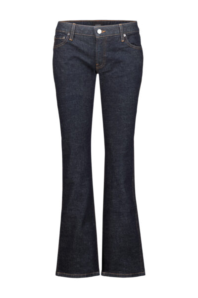 KHAITE Conforti low rise jean in benson Blue