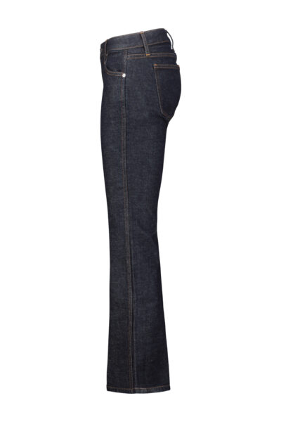 KHAITE Conforti low rise jean in benson Blue