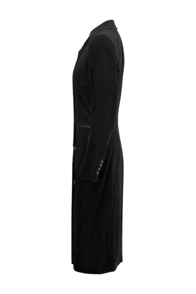 KHAITE ROLON COAT Black