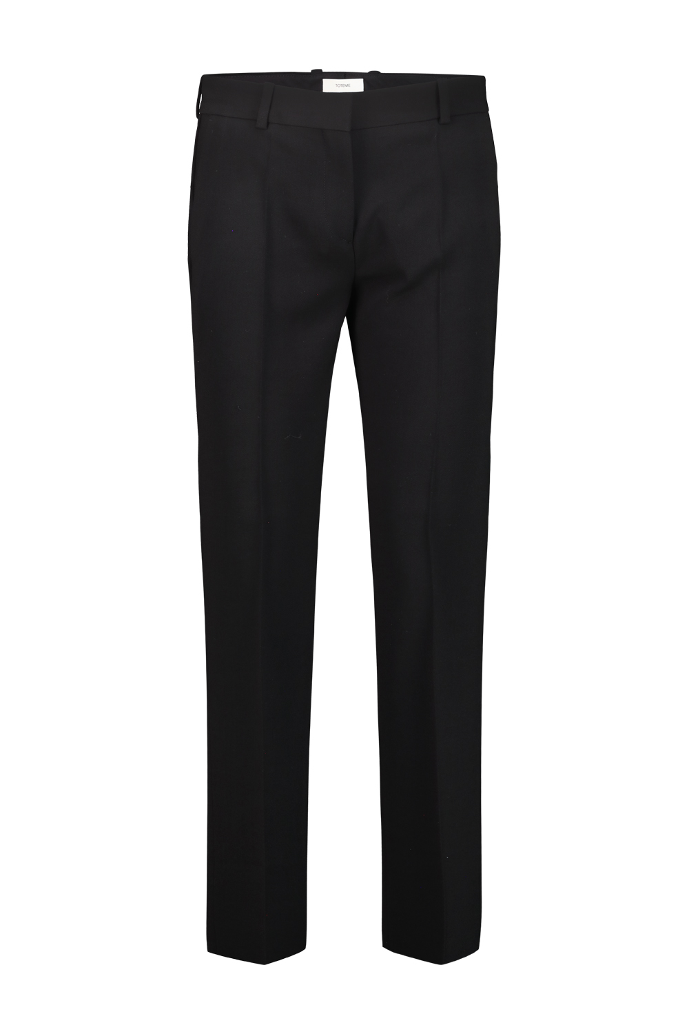 2689_18396.jpg TOTEME low waist slim trousers Black