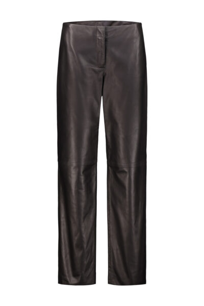 TOTEME Toteme Oversize Turtleneck - Nude & Neutrals TOTEME easy leather trousers Black