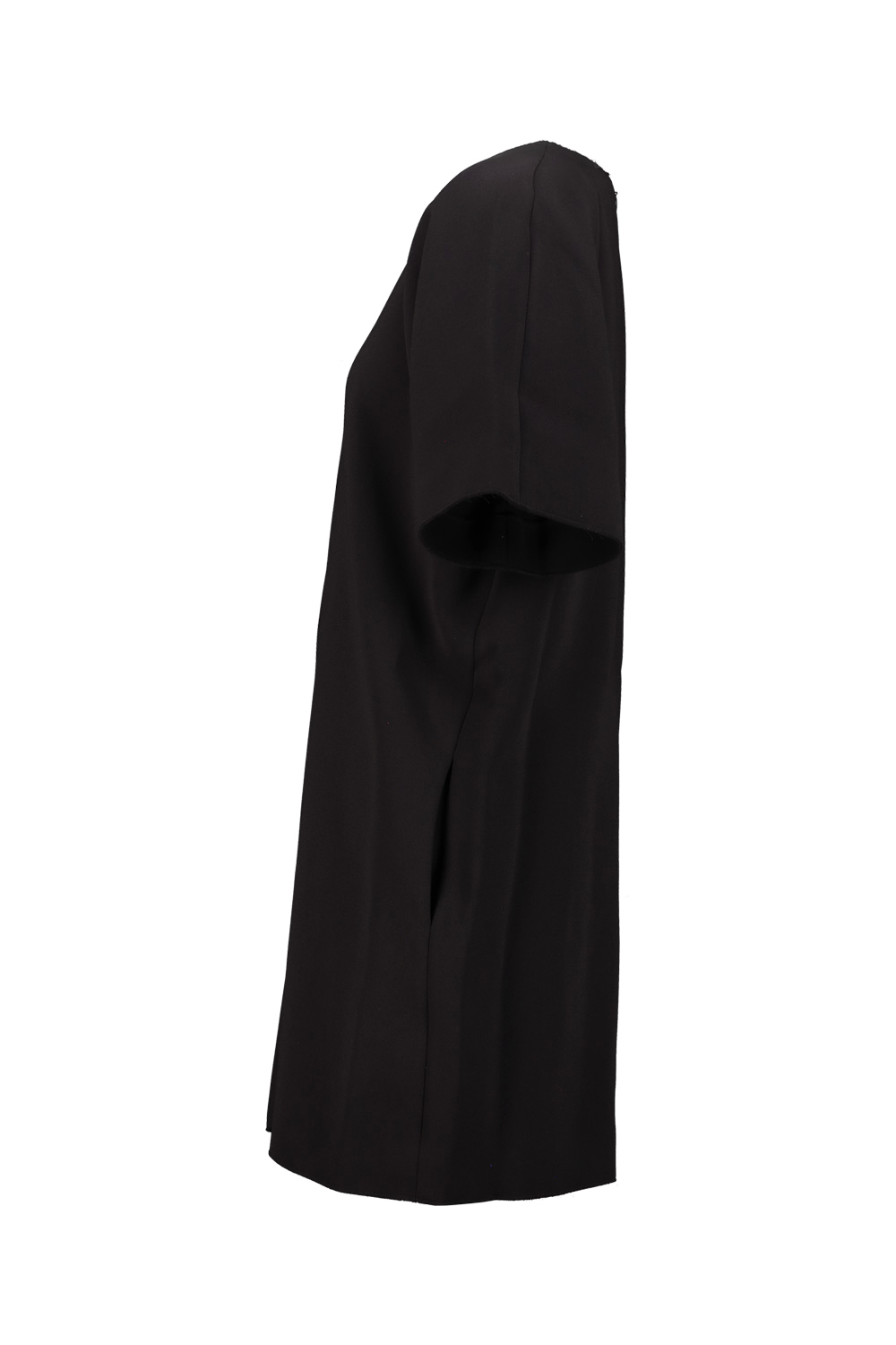 2694_18391.jpg TOTEME cocoon crepe dress Black