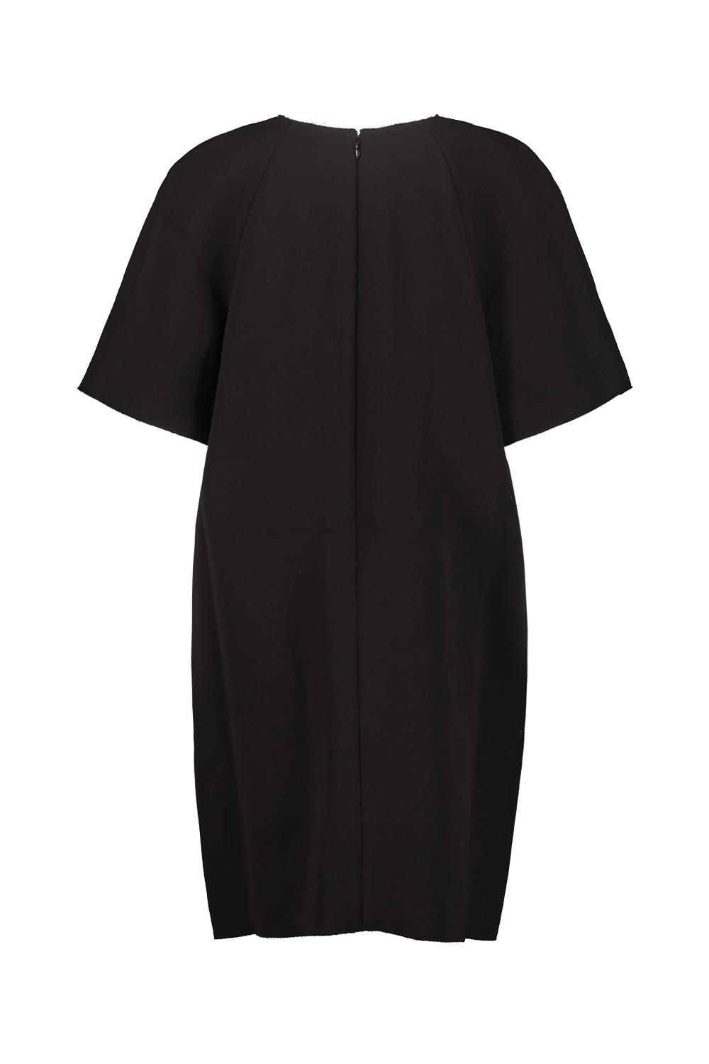 2694_18392.jpg TOTEME cocoon crepe dress Black