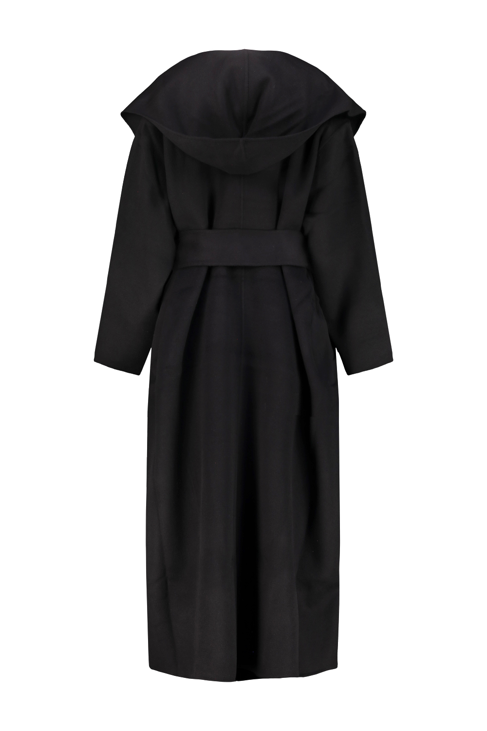 2698_18379.jpg TOTEME hoodie belted coat Black