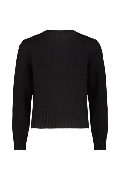 TOTEME Merino crew-neck sweater Black