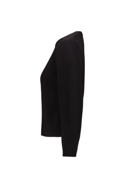 TOTEME Merino crew-neck sweater Black