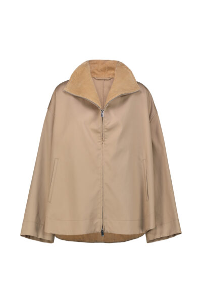 TOTEME Toteme Merino Crew-Neck Sweater - Black TOTEME zipped Country jacket Nude & Neutrals