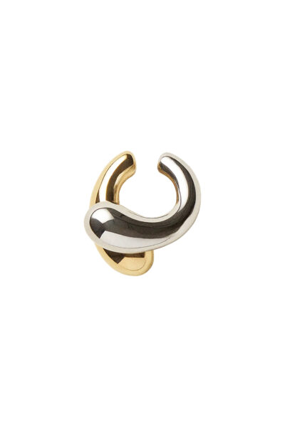 PANCONESI Blow up helix earcuff Metallic