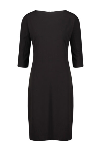 DRHOPE MIDI DRESS KIMONO SLLEEVE Black