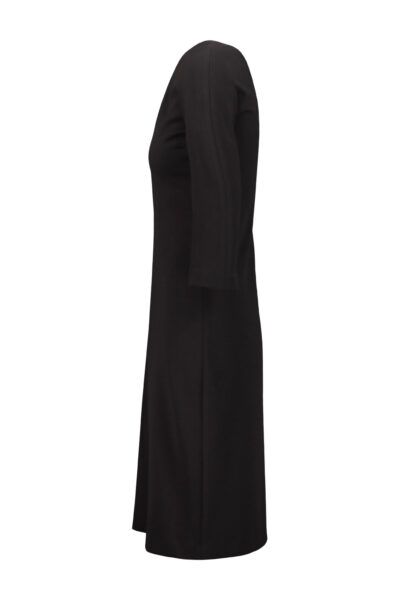 DRHOPE MIDI DRESS KIMONO SLLEEVE Black