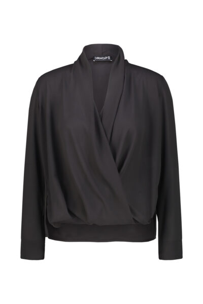 DRHOPE TOP INCROCIO Black