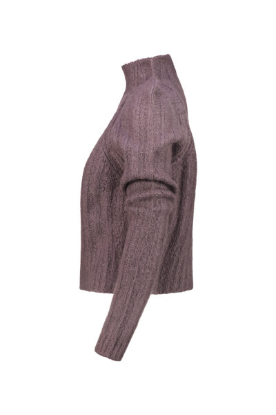RICK OWENS cropped con top Brown