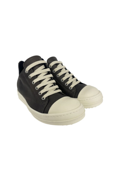 RICK OWENS LOW SNEAKERS Brown