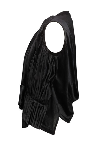 Comme Des Garçons Asymmetric Skirt - Black COMME DES GARÇONS Velvet top Black