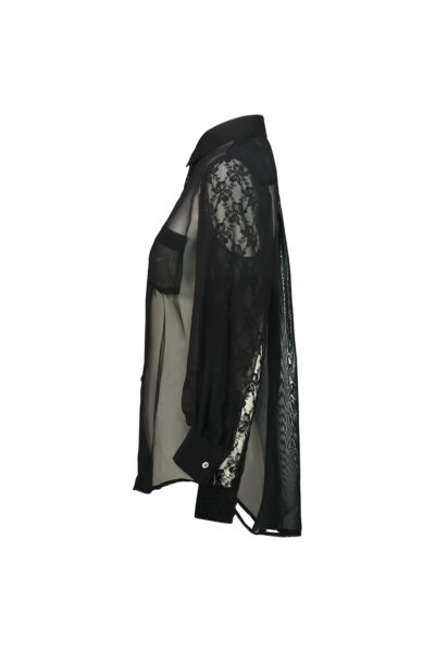 Comme Des Garçons Asymmetric Skirt - Black COMME DES GARÇONS double sleeves shirt Black