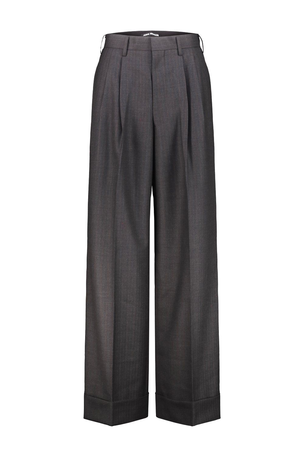 2809_18686.jpg JUNYA WATANABE Pinstripe tailored trousers Grey