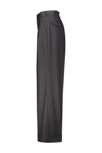 JUNYA WATANABE Pinstripe tailored trousers Grey