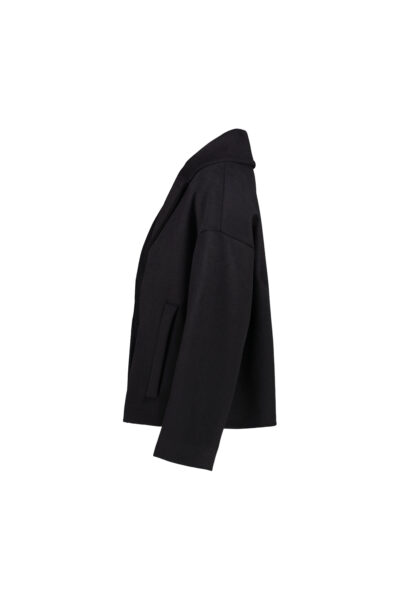 DRHOPE SHORT PEACOAT Black