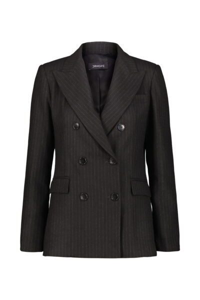 DRHOPE PINSTRIPE BLAZER Grey