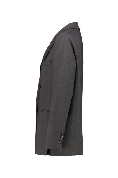 DRHOPE DOUBLE BRESTED BLAZER Grey