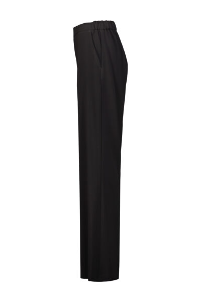 Comme Des Garçons Double Layer Pant - Black DRHOPE RELAXED WIDE LEG TROUSERS Black