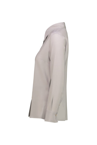 Comme Des Garçons Double Sleeves Shirt - Black DRHOPE SILK SHIRT Grey