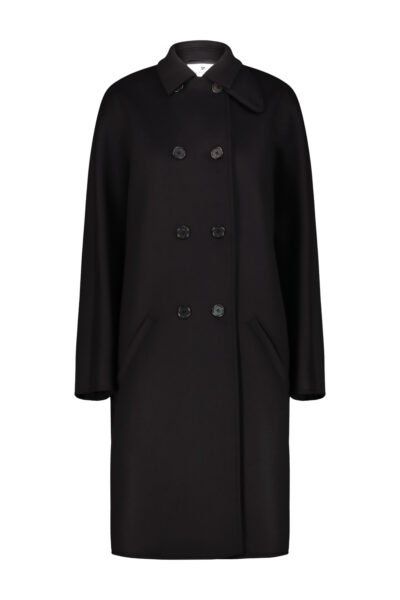 Comme Des Garçons Asymmetric Skirt - Black COURRÈGES COAT Black