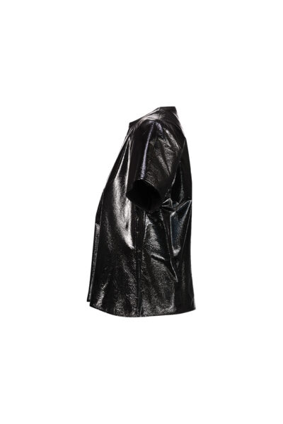 COURRÈGES TOP LIGHT VINYL Black